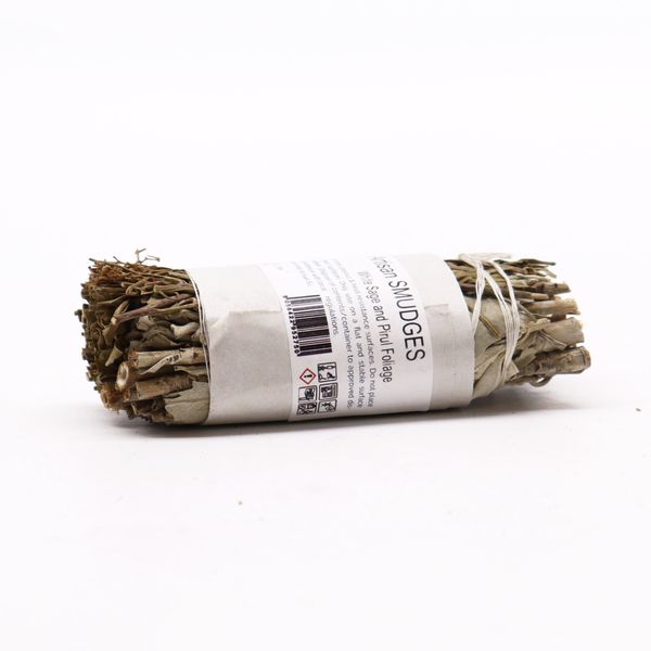 Bâton de Maculage - Sauge Blanche & Feuillage de Pirul