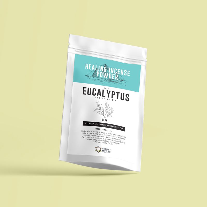 Poudre d'Encens Curative - Eucalyptus 50 g