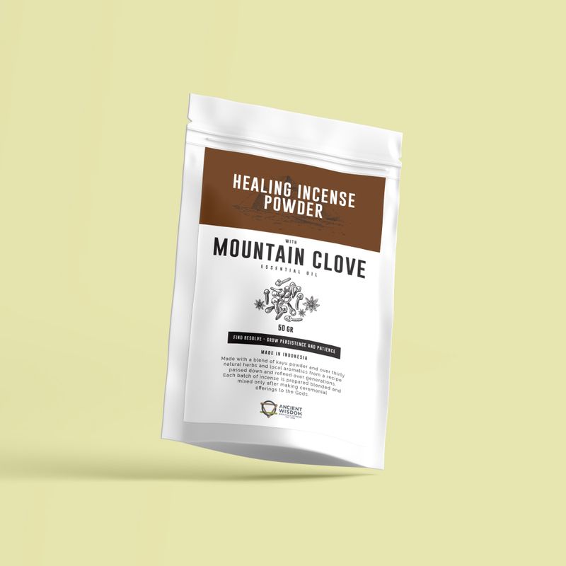 Poudre d'Encens Curative - Clou de girofle des montagnes 50 g