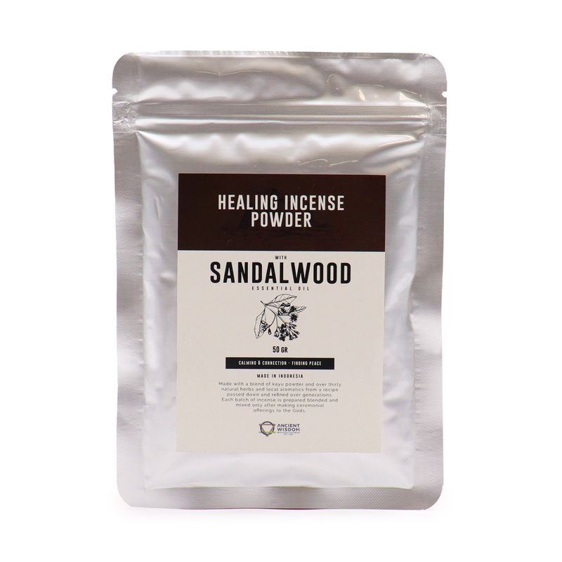 Poudre d'Encens Curative - Bois de Santal 50 g