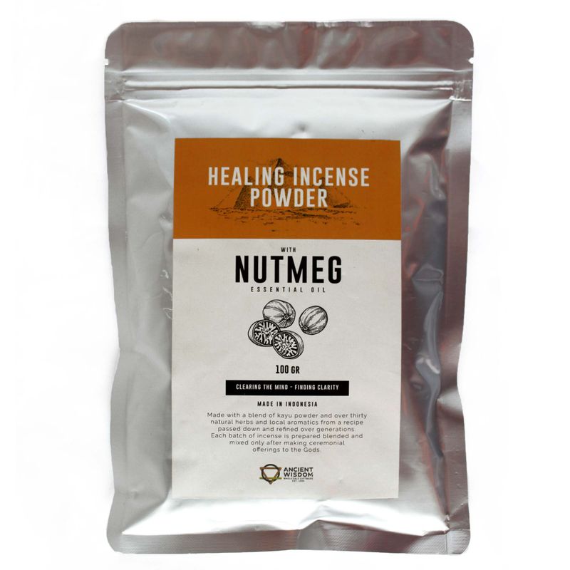 Poudre d'Encens Curative - Noix de muscade 100 g