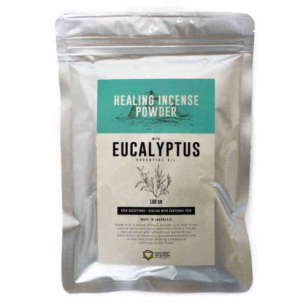 Poudre d'Encens Curative - Eucalyptus 100 g