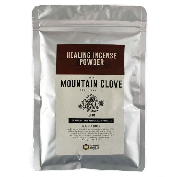 Poudre d'Encens Curative - Clou de girofle des montagnes 100 g