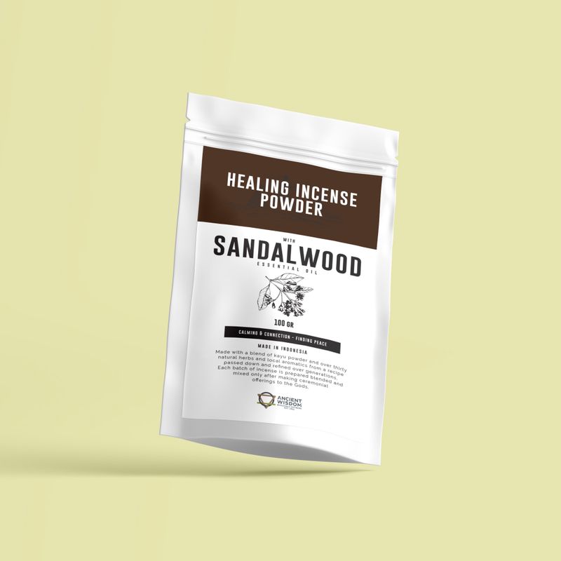 Poudre d'Encens Curative - Bois de Santal 100 g