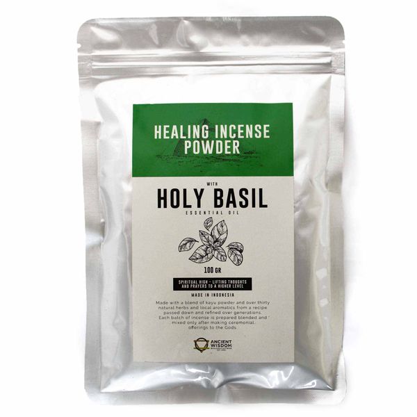 Poudre d'Encens Curative - Basilic sacré 100 g