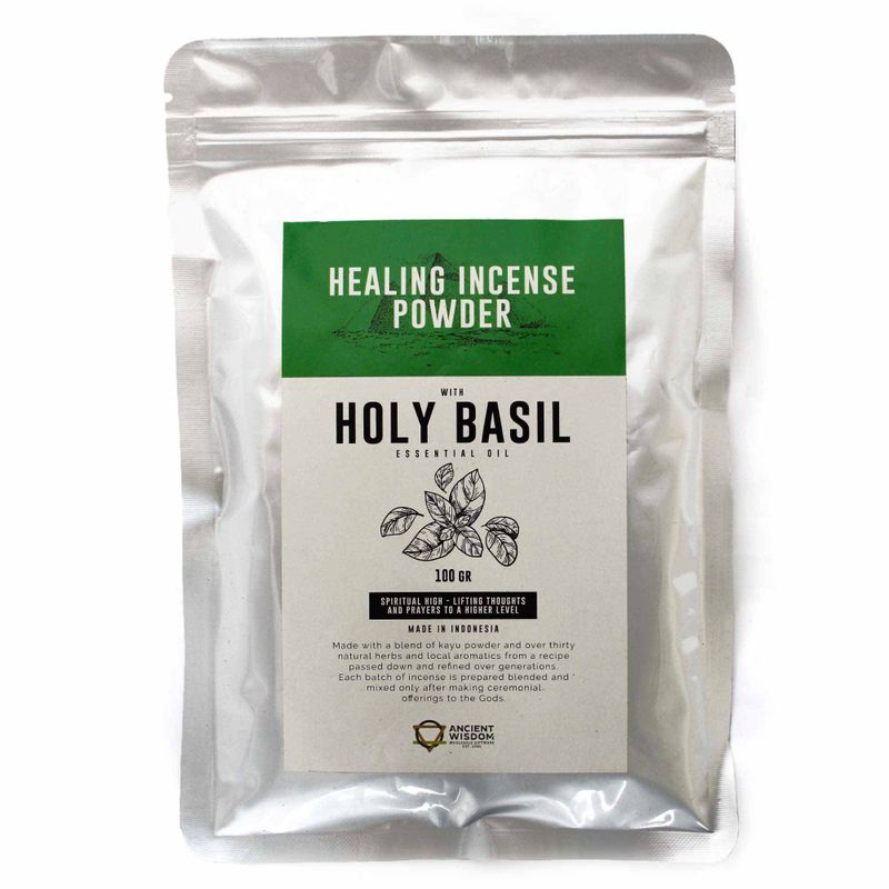 Poudre d'Encens Curative - Basilic sacré 100 g