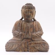 Set Feng Shui Bouddha - Main de Fatma - Gris