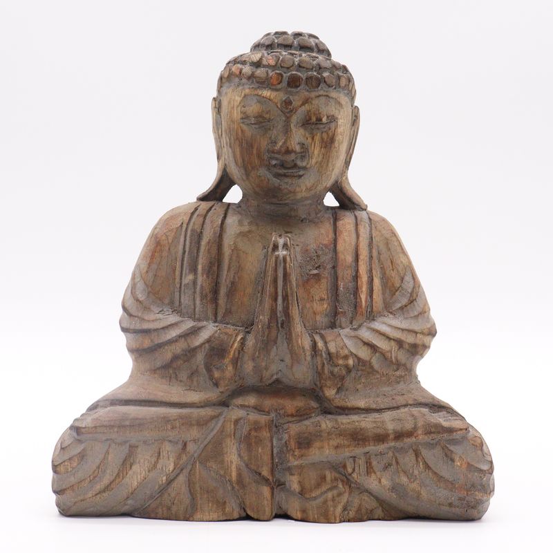 Set Feng Shui Bouddha - Main de Fatma - Gris