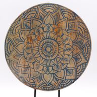 Set Feng Shui Bouddha - Mandala - Bleu