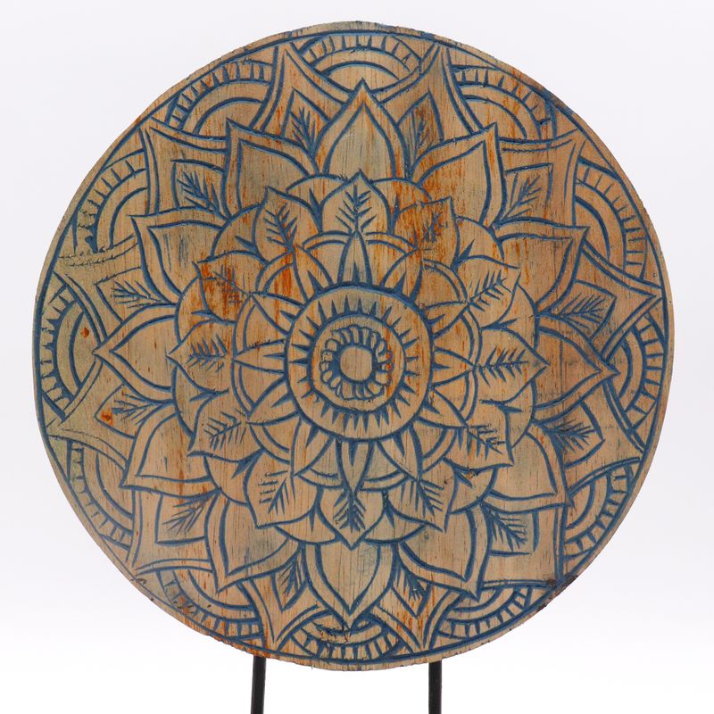 Set Feng Shui Bouddha - Mandala - Bleu