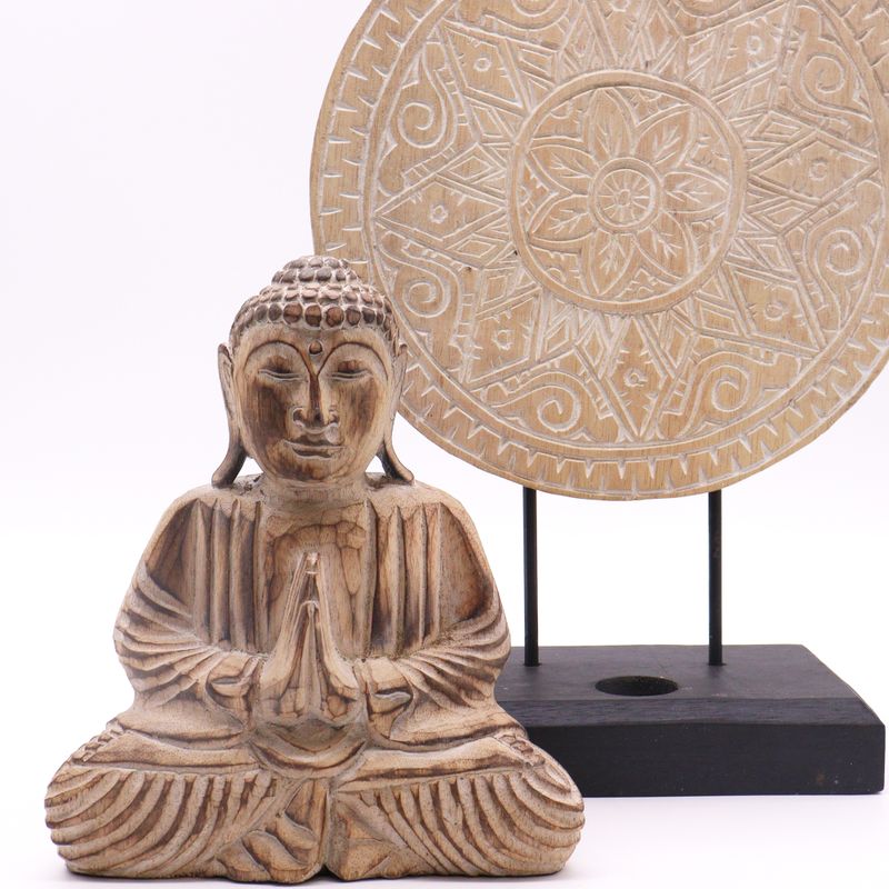 Set Feng Shui Bouddha - Mandala Classique - Naturel