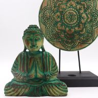 Set Feng Shui Bouddha - Noeud Bouddha - Vert