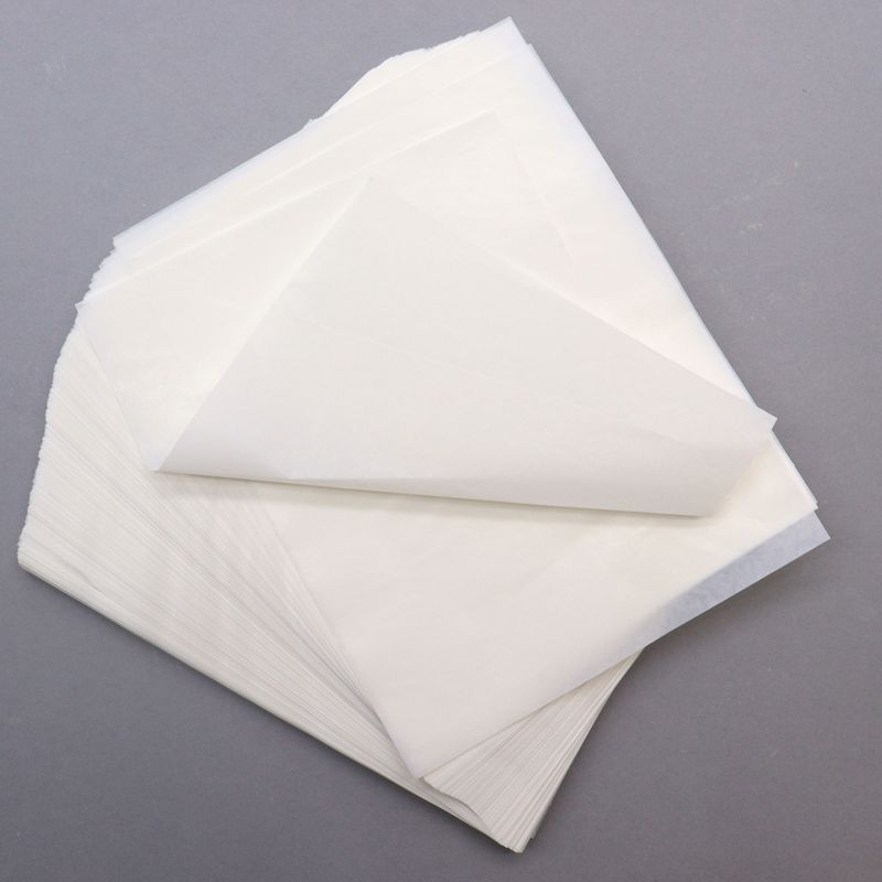 Feuilles de Papier Ciré 50 g/m² - 25 x 20 cm (env. 500)