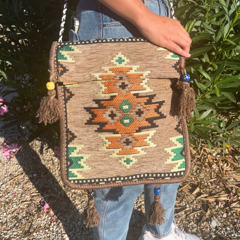 Sac de Festival Kilim - Beige