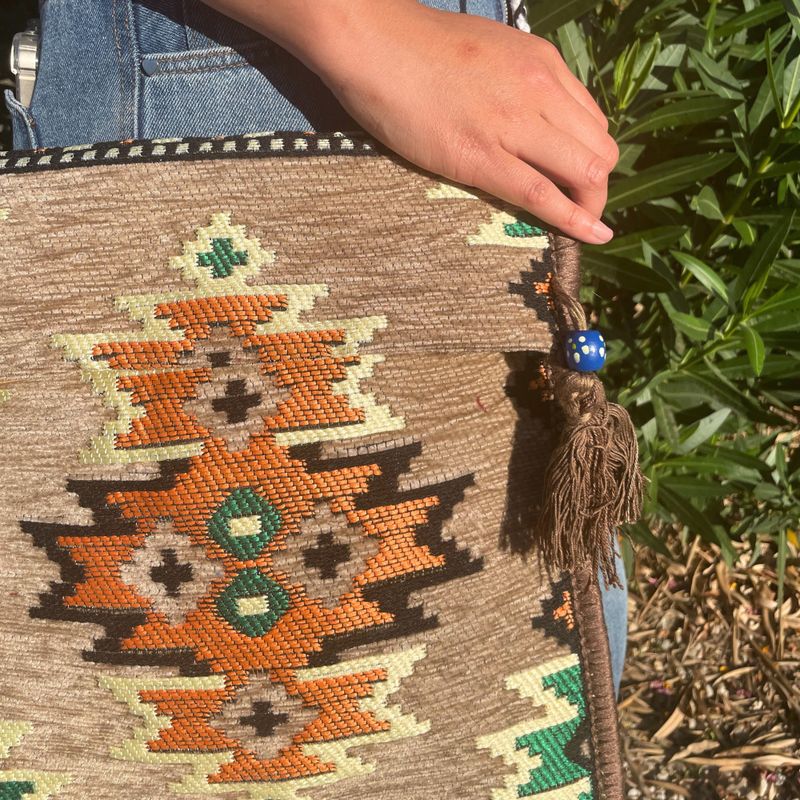 Sac de Festival Kilim - Beige