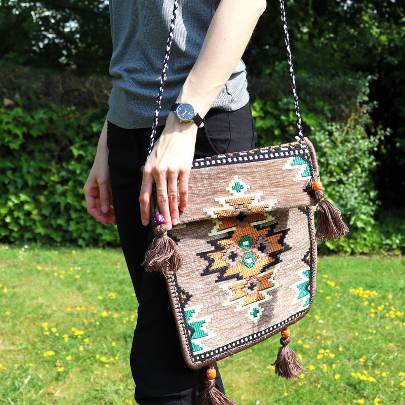 Sac de Festival Kilim - Beige