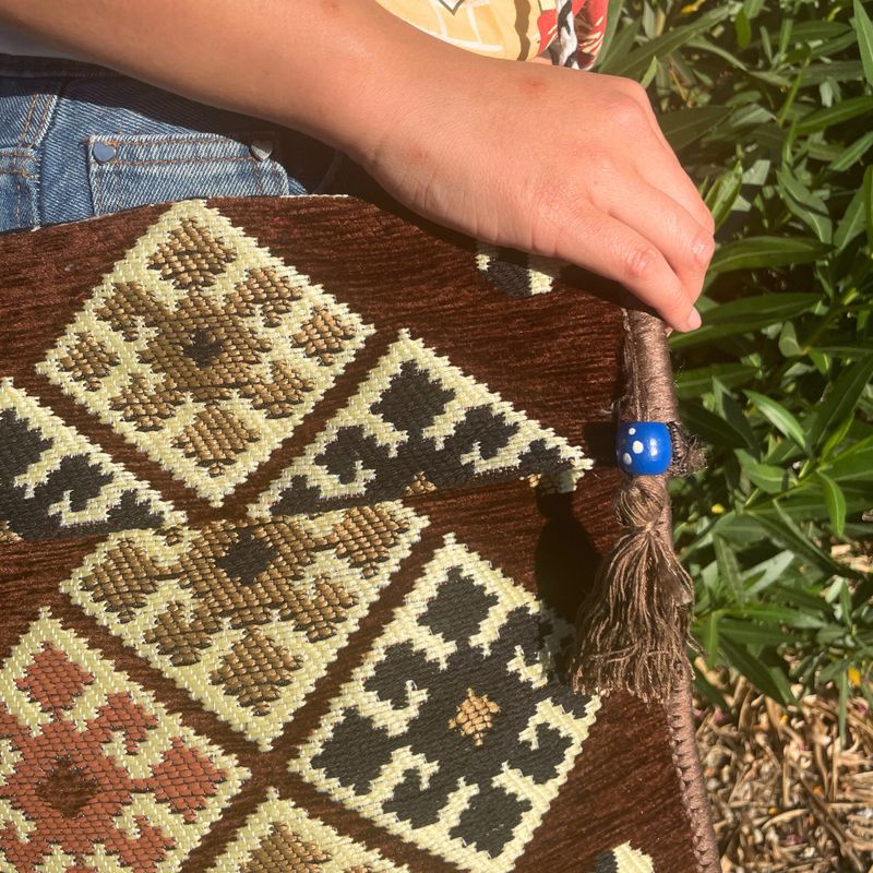Sac de Festival Kilim - Chocolat