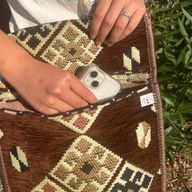 Sac de Festival Kilim - Chocolat