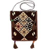 Sac de Festival Kilim - Chocolat