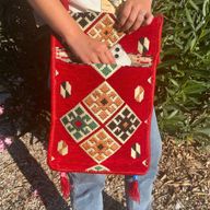 Sac de Festival Kilim - Rouge