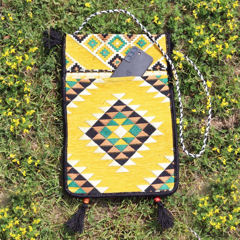 Sac de Festival Kilim - Jaune