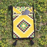 Sac de Festival Kilim - Jaune