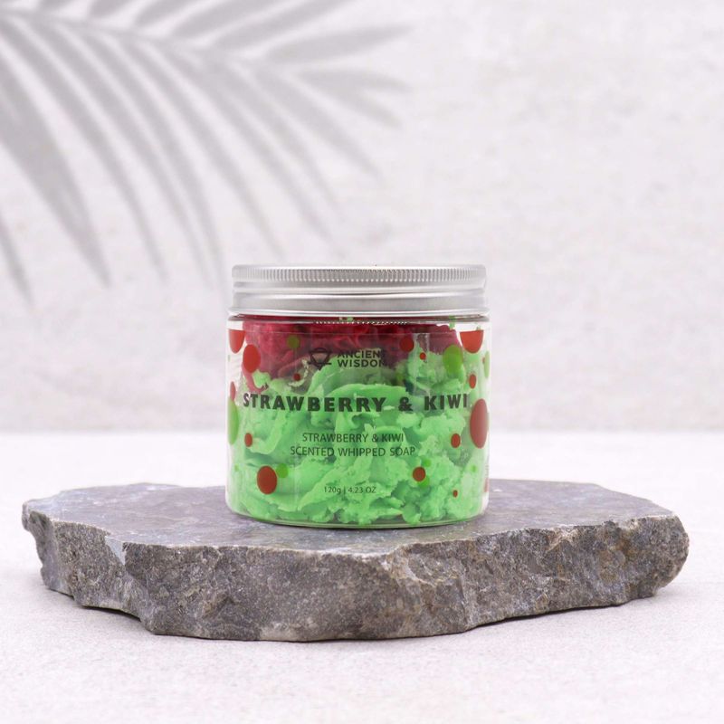 Savon Fouetté Fraise & Kiwi 120g
