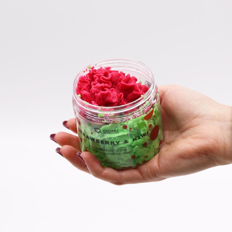 Savon Fouetté Fraise & Kiwi 120g
