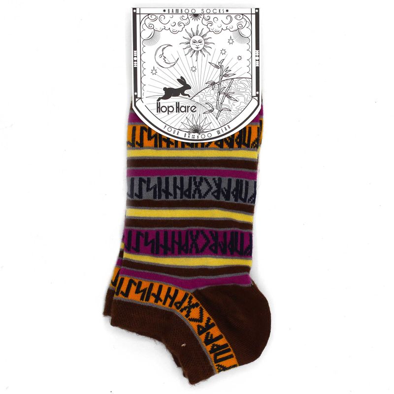 Socquettes en Bambou Hop Hare S/M (36-40) - Pierres Runiques
