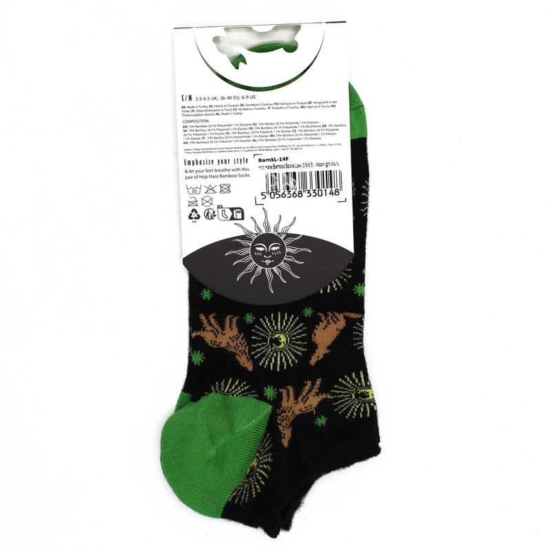 Socquettes  en Bambou Hop Hare S/M (36-40) -  Loup du clair de lune