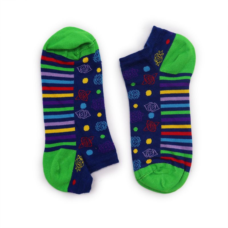 Socquettes  en Bambou Hop Hare S/M (36-40) -  7 Chakras