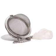 Infuseur Boule à Thé avec Pierres Précieuses - Quartz de Roche