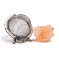 Infuseur Boule à Thé avec Pierres Précieuses - Cornaline