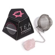 Infuseur Boule à Thé avec Pierres Précieuses - Quartz Rose
