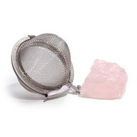 Infuseur Boule à Thé avec Pierres Précieuses - Quartz Rose
