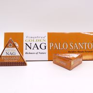 Cônes d'Encens à Refoulement  Jumbo Golden Nag 42g - Palo Santo