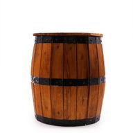 Tabouret Baril à Bière et Porte-Parasol - Naturel