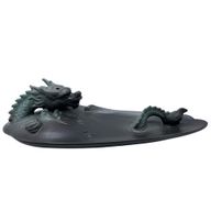 Brûleur d'Encens à Contre-Courant - Dragon dans une Piscine avec des Détails Surprenants