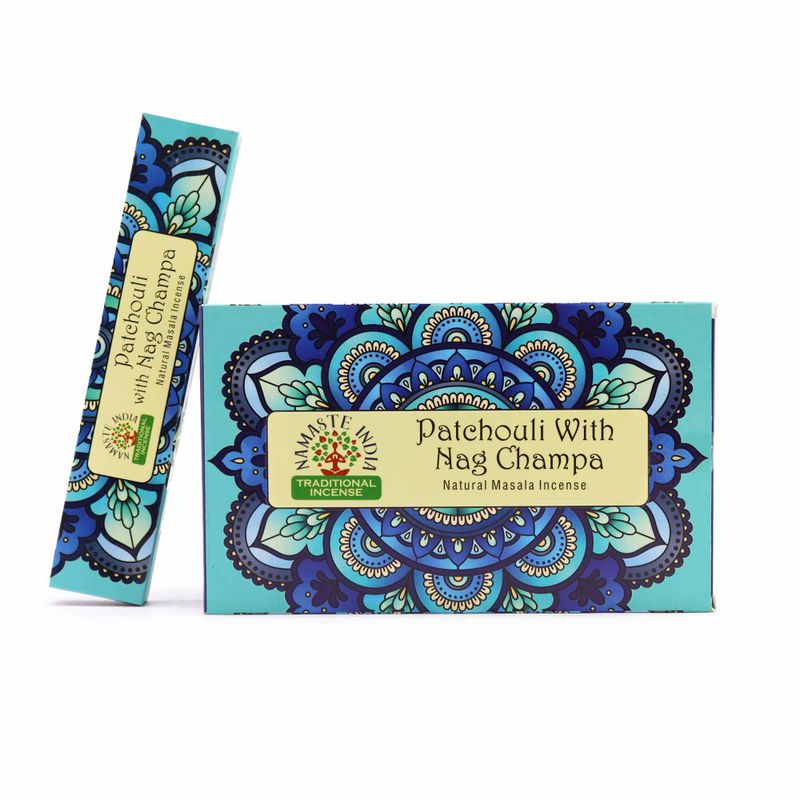 Encens Masala Namaste Mandala - Patchouli au Nag Champa
