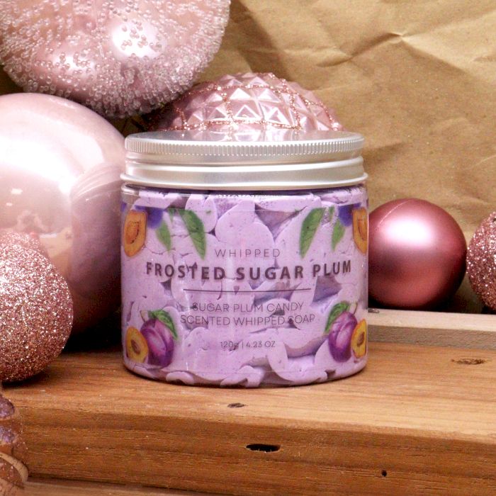 Savon Fouetté Prune Givrée 120g