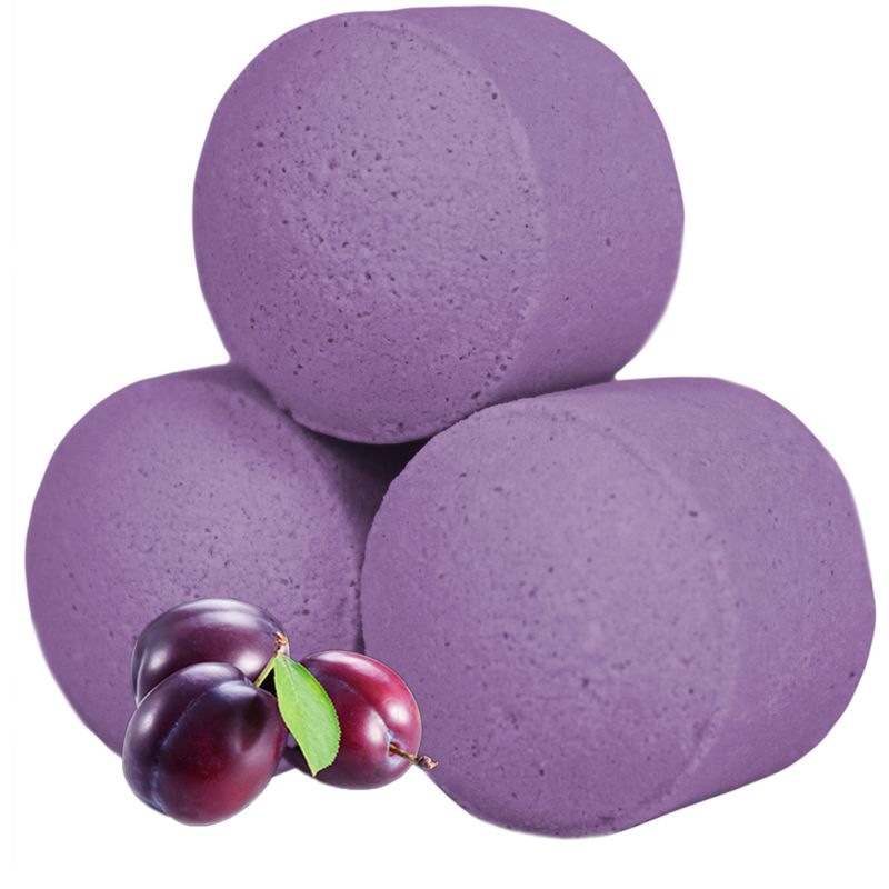Minis Boules De Bains - Prune Sucrée & Givrée