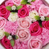 Boîte Ronde - Naissance Bébé - Rose