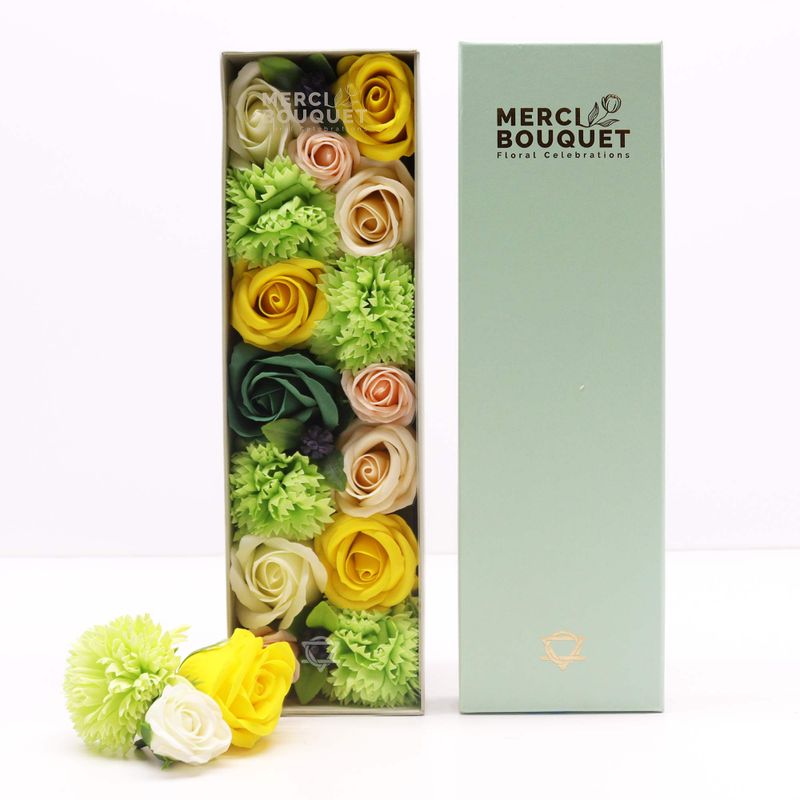 Boîte Longue - Célébrations du Printemps - Jaune & Vert