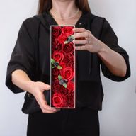 Boîte Longue - Roses Rouges