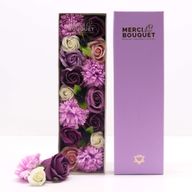 Boîte Longue - Lavande Rose & Oeillet