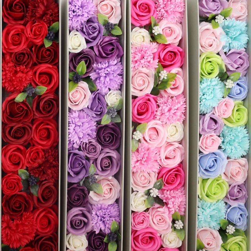 Boîte Extra Longue - Lavande Rose & Oeillet