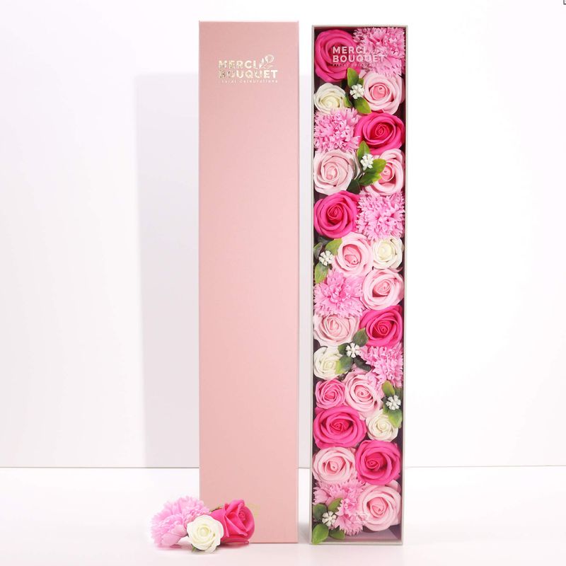Boîte Extra Longue - Naissance Bébé - Rose