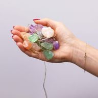 Lumières d'Enchantement en Pierres Précieuses - Roches Mélangées