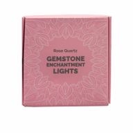 Lumières d'Enchantement en Pierres Précieuses - Quartz Rose