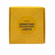 Lumières d'Enchantement en Pierres Précieuses - Citrine Fumée